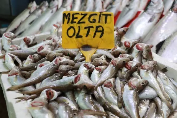 Fırtına çıkınca, tezgahlarda balık bolluğu azaldı Fırtına çıkınca, tezgahlarda balık bolluğu azaldı