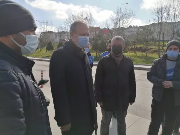 Silivri'de koronavirüs denetimi Silivri'de koronavirüs denetimi