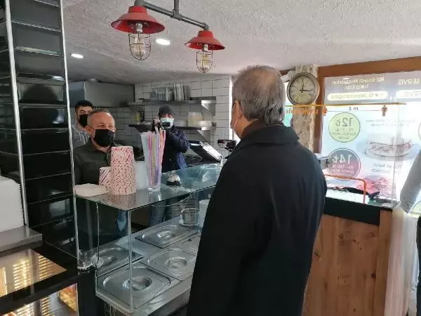 Silivri'de koronavirüs denetimi Silivri'de koronavirüs denetimi