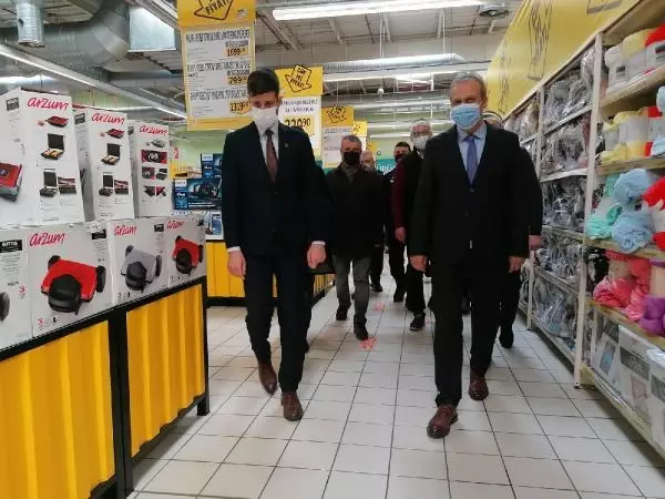 Silivri'de koronavirüs denetimi Silivri'de koronavirüs denetimi