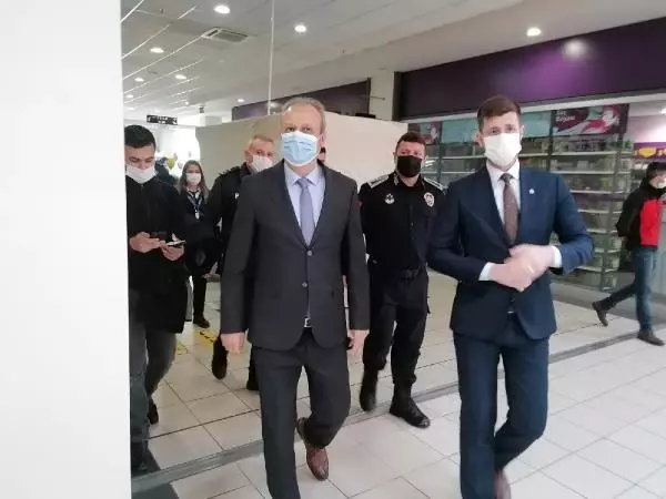 Silivri'de koronavirüs denetimi Silivri'de koronavirüs denetimi