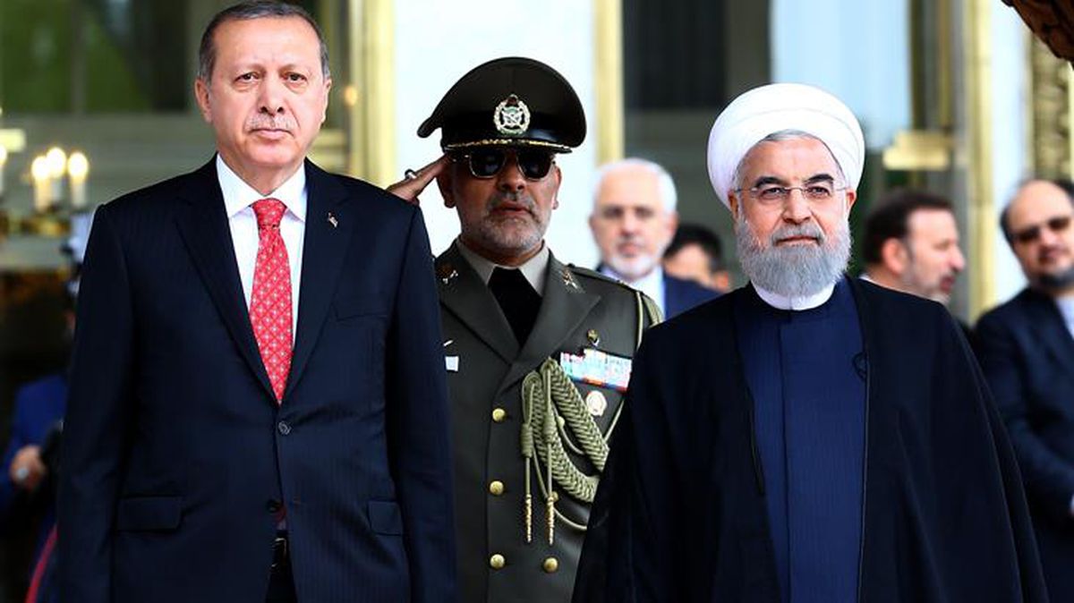 Cumhurbaşkanı Erdoğan, İran Cumhurbaşkanı Ruhani ile görüştü