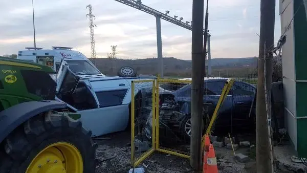 Tekirdağ'da kaza: 1 ölü, 1 yaralı Tekirdağ'da kaza: 1 ölü, 1 yaralı