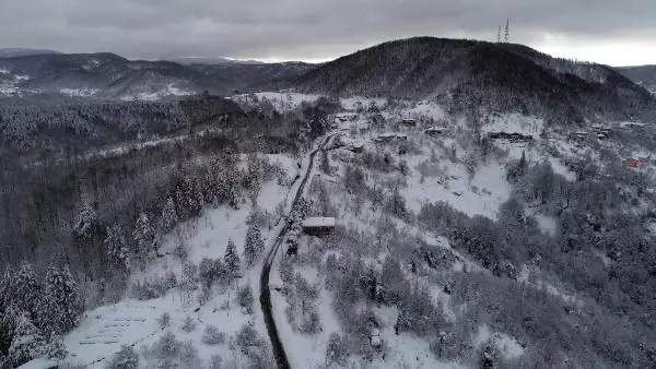 Zonguldak ormanlarında kar güzelliği Zonguldak ormanlarında kar güzelliği