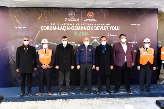 Kırkdilim Tünelleri'ndeki T2 tünelinde ışık görme töreni Kırkdilim Tünelleri'ndeki T2 tünelinde ışık görme töreni