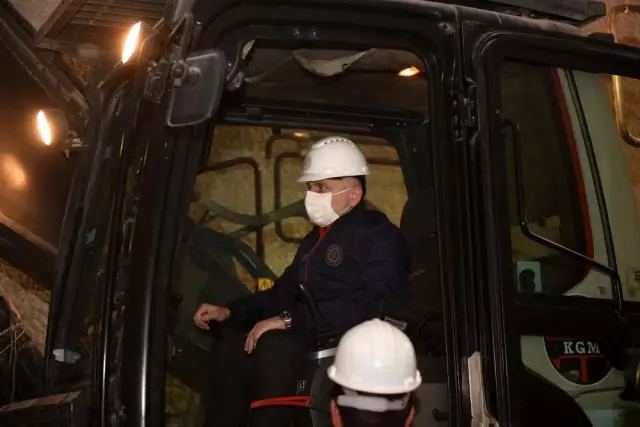 Kırkdilim Tünelleri'ndeki T2 tünelinde ışık görme töreni Kırkdilim Tünelleri'ndeki T2 tünelinde ışık görme töreni
