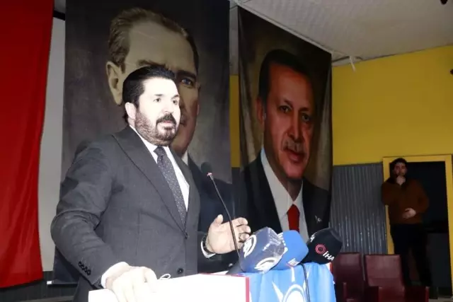 AK Parti Ağrı İl Başkanı Adayı Halil Özyolcu, coşkuyla karşılandı AK Parti Ağrı İl Başkanı Adayı Halil Özyolcu, coşkuyla karşılandı
