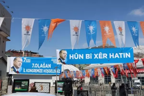 AK Parti Hakkari 7'nci Olağan Kongresi yapıldı AK Parti Hakkari 7'nci Olağan Kongresi yapıldı