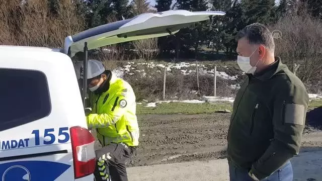 Arnavutköy'de hafriyat kamyonlarına yönelik denetim yapıldı Arnavutköy'de hafriyat kamyonlarına yönelik denetim yapıldı