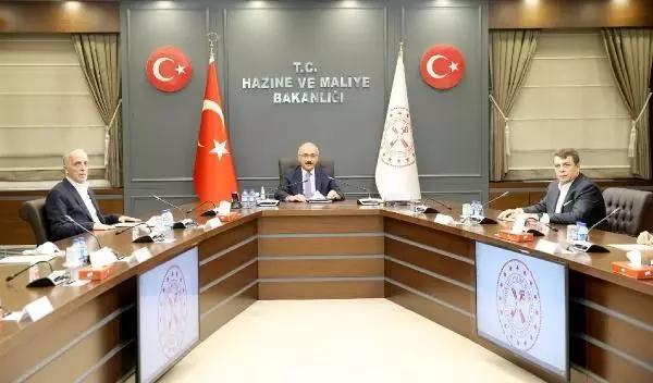 Bakan Elvan, Türk-İş Yönetim Kurulu üyelerini kabul etti Açıklaması Bakan Elvan, Türk-İş Yönetim Kurulu üyelerini kabul etti Açıklaması