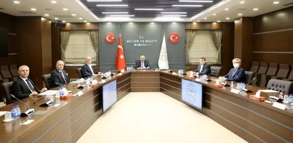 Bakan Elvan, Türk-İş Yönetim Kurulu üyelerini kabul etti Açıklaması Bakan Elvan, Türk-İş Yönetim Kurulu üyelerini kabul etti Açıklaması