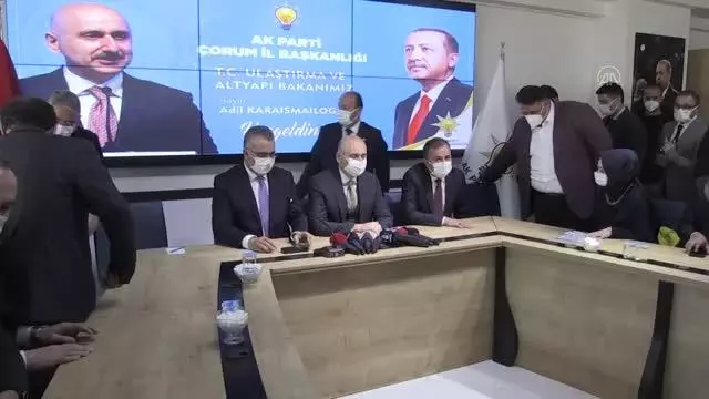 Ulaştırma ve Altyapı Bakanı Adil Karaismailoğlu;'Ömrümüzü halkımıza vakfettik, hedeflerimize ulaşana kadar uykuyu kendimize haram ettik' Ulaştırma ve Altyapı Bakanı Adil Karaismailoğlu;'Ömrümüzü halkımıza vakfettik, hedeflerimize ulaşana kadar uykuyu kendimize haram ettik'
