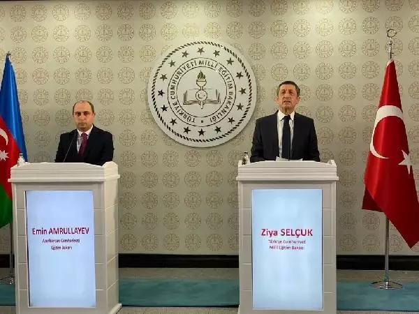Son dakika... Milli Eğitim Bakanı Selçuk, Azerbaycanlı mevkidaşı Amrullayev ile görüştü Son dakika... Milli Eğitim Bakanı Selçuk, Azerbaycanlı mevkidaşı Amrullayev ile görüştü