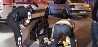 Beyoğlu'nda taksinin çarptığı yaya ağır yaralandı
