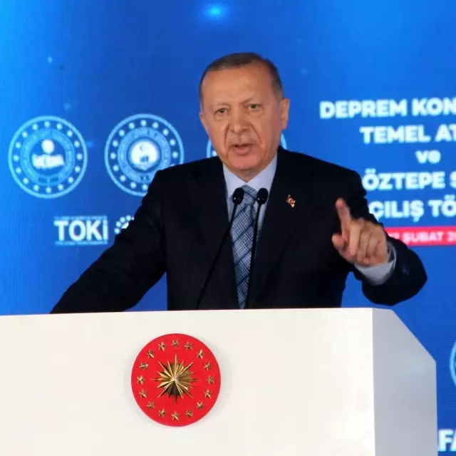 Cumhurbaşkanı Erdoğan, video konferans yöntemiyle Gürsel Aksel Stadı'nın açılışına katıldı (2) Cumhurbaşkanı Erdoğan, video konferans yöntemiyle Gürsel Aksel Stadı'nın açılışına katıldı (2)