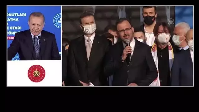 Cumhurbaşkanı Erdoğan, Göztepe Stadı'nın açılışını yaptı Cumhurbaşkanı Erdoğan, Göztepe Stadı'nın açılışını yaptı