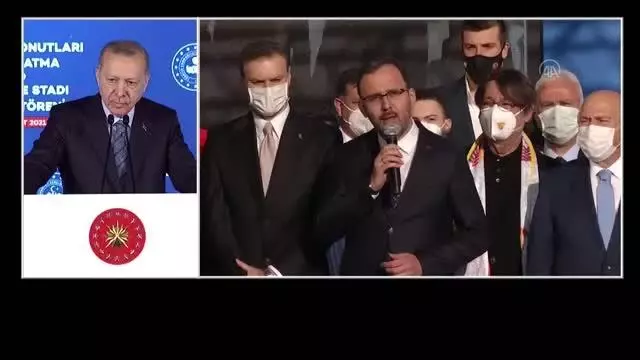 Cumhurbaşkanı Erdoğan, Göztepe Stadı'nın açılışını yaptı Cumhurbaşkanı Erdoğan, Göztepe Stadı'nın açılışını yaptı