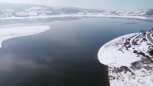 Gölköy Barajı'ndaki su seviyesi karın etkisiyle yüzde 32'ye yükseldi Gölköy Barajı'ndaki su seviyesi karın etkisiyle yüzde 32'ye yükseldi