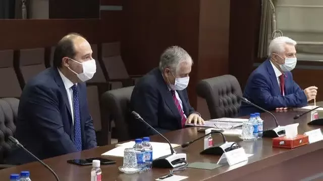 Hazine ve Maliye Bakanı Elvan, TESK Yönetim Kurulu üyelerini kabul etti Hazine ve Maliye Bakanı Elvan, TESK Yönetim Kurulu üyelerini kabul etti