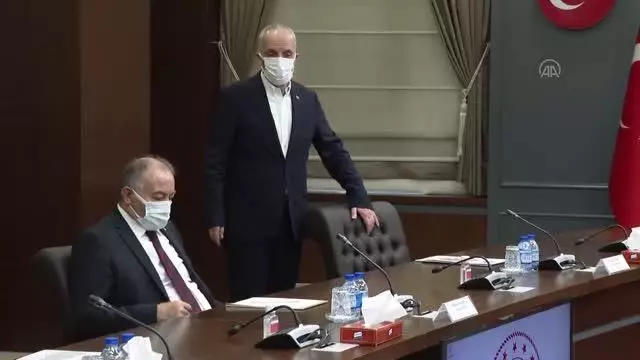 Bakan Elvan, Türk-İş Yönetim Kurulu üyelerini kabul etti Açıklaması Bakan Elvan, Türk-İş Yönetim Kurulu üyelerini kabul etti Açıklaması