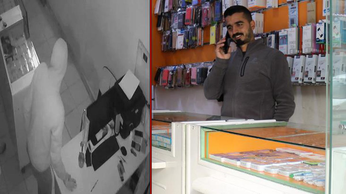 İki ayda ikinci kez soyulan iş yerinin sahibi, hırsızları çaya davet etti