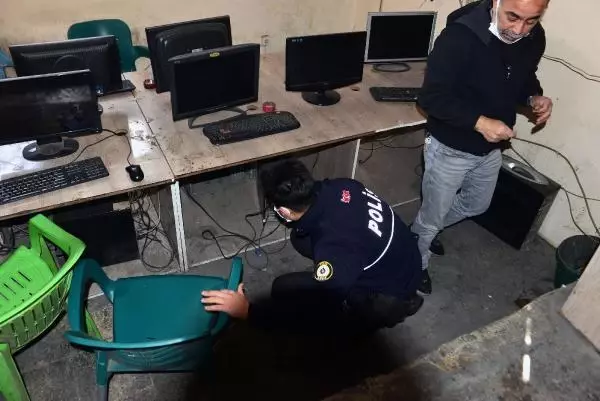 Son Dakika | Kafe görünümlü oyun salonuna polis baskını Son Dakika | Kafe görünümlü oyun salonuna polis baskını
