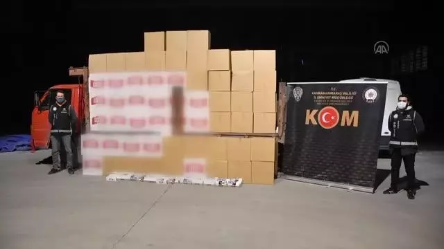 Son dakika haberleri: KAHRAMANMARAŞ - 2 milyon makaron ele geçirildi Son dakika haberleri: KAHRAMANMARAŞ - 2 milyon makaron ele geçirildi