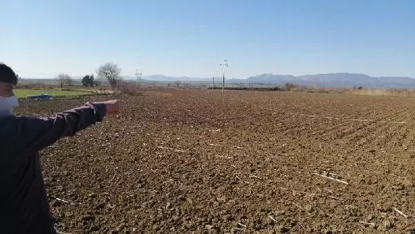 Kopan yüksek gerilim hattını taşla kesmek isterken elektriğe kapıldılar Kopan yüksek gerilim hattını taşla kesmek isterken elektriğe kapıldılar
