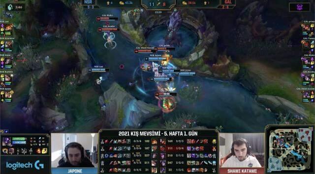 LOL espor takviminde 5. hafta geride kaldı