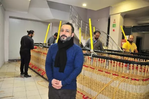 Nevşehir'de üretilen sıcak hava balonları gökyüzünü süslüyor Nevşehir'de üretilen sıcak hava balonları gökyüzünü süslüyor
