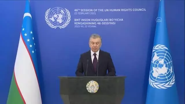Özbekistan Cumhurbaşkanı Mirziyoyev: 'Demokratik reformlarımız yeni bir Özbekistan inşa etmeyi hedefliyor' Özbekistan Cumhurbaşkanı Mirziyoyev: 'Demokratik reformlarımız yeni bir Özbekistan inşa etmeyi hedefliyor'