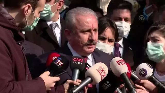 TBMM Başkanı Şentop, gazetecilerin gündeme ilişkin sorularını yanıtladı Açıklaması TBMM Başkanı Şentop, gazetecilerin gündeme ilişkin sorularını yanıtladı Açıklaması