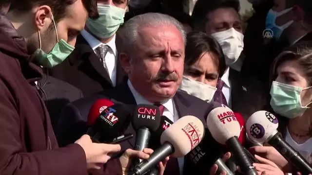 TBMM Başkanı Şentop, gazetecilerin gündeme ilişkin sorularını yanıtladı Açıklaması TBMM Başkanı Şentop, gazetecilerin gündeme ilişkin sorularını yanıtladı Açıklaması