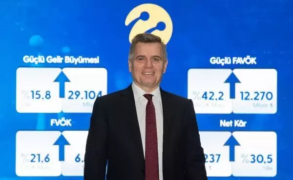 Turkcell 1,6 milyon net faturalı müşteri kazanımıyla son 11 yılın rekorunu kırdı Turkcell 1,6 milyon net faturalı müşteri kazanımıyla son 11 yılın rekorunu kırdı