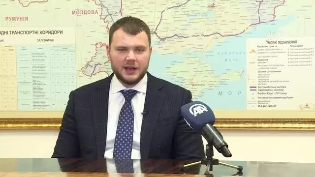Ukrayna Altyapı Bakanı Krikliy, Türkiye-Ukrayna ilişkilerini AA'ya değerlendirdi Ukrayna Altyapı Bakanı Krikliy, Türkiye-Ukrayna ilişkilerini AA'ya değerlendirdi
