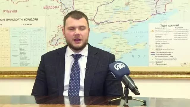 Ukrayna Altyapı Bakanı Krikliy, Türkiye-Ukrayna ilişkilerini AA'ya değerlendirdi Ukrayna Altyapı Bakanı Krikliy, Türkiye-Ukrayna ilişkilerini AA'ya değerlendirdi