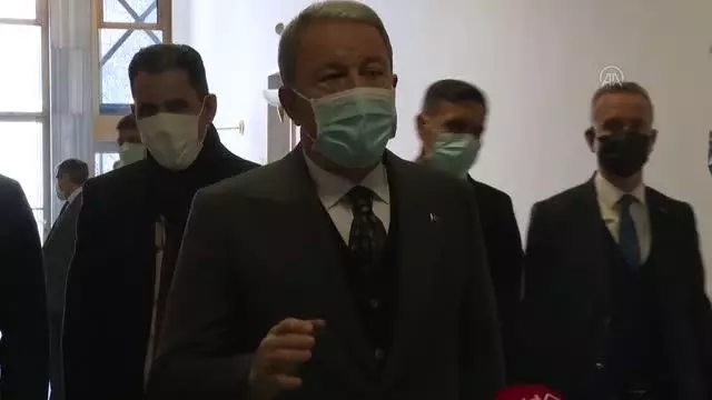 Akar: (Yunan jetlerinin tacizi) Yunan komşularımızın sık sık yaptığı tacizlerden biri. Kurallar çerçevesinde gerekli karşılık verildi' Akar: (Yunan jetlerinin tacizi) Yunan komşularımızın sık sık yaptığı tacizlerden biri. Kurallar çerçevesinde gerekli karşılık verildi'