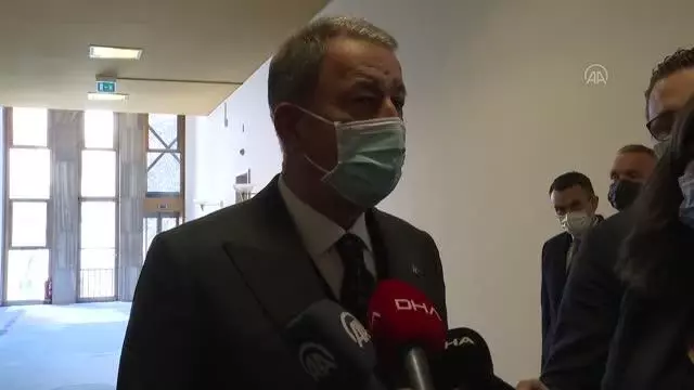 Akar: (Yunan jetlerinin tacizi) Yunan komşularımızın sık sık yaptığı tacizlerden biri. Kurallar çerçevesinde gerekli karşılık verildi' Akar: (Yunan jetlerinin tacizi) Yunan komşularımızın sık sık yaptığı tacizlerden biri. Kurallar çerçevesinde gerekli karşılık verildi'