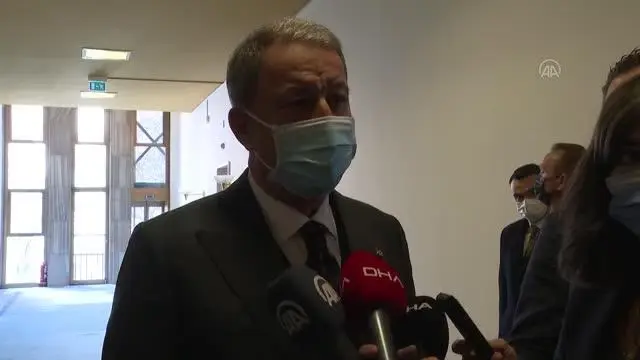 Akar: (Yunan jetlerinin tacizi) Yunan komşularımızın sık sık yaptığı tacizlerden biri. Kurallar çerçevesinde gerekli karşılık verildi' Akar: (Yunan jetlerinin tacizi) Yunan komşularımızın sık sık yaptığı tacizlerden biri. Kurallar çerçevesinde gerekli karşılık verildi'