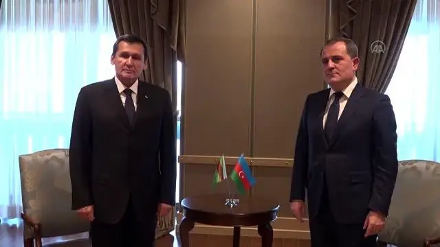 Son dakika haber: Dışişleri Bakanı Çavuşoğlu, Azerbaycanlı mevkidaşı Bayramov ile görüştü Son dakika haber: Dışişleri Bakanı Çavuşoğlu, Azerbaycanlı mevkidaşı Bayramov ile görüştü