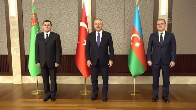 Son dakika haber! Bayramov, Türkiye ve Türkmenistan dışişleri bakanları ile düzenlediği ortak basın toplantısında konuştu Açıklaması Son dakika haber! Bayramov, Türkiye ve Türkmenistan dışişleri bakanları ile düzenlediği ortak basın toplantısında konuştu Açıklaması