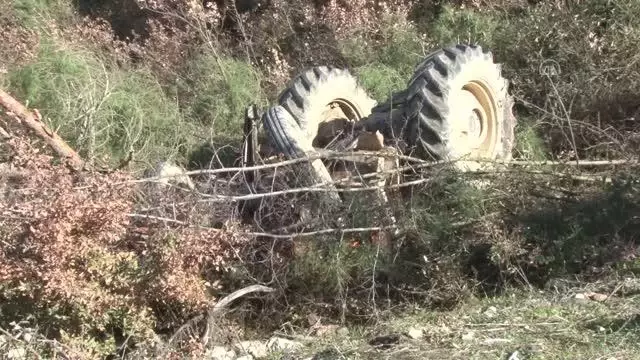 Son dakika gündem: BALIKESİR - Devrilen traktördeki 2 kişi hayatını kaybetti