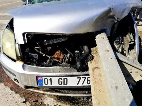 Bariyer ok gibi saplandı Bariyer ok gibi saplandı