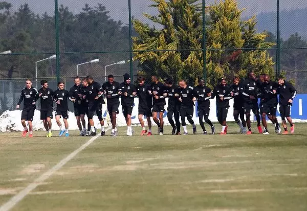 Beşiktaş kondisyon ve taktik çalıştı Beşiktaş kondisyon ve taktik çalıştı