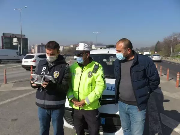 Son dakika haberleri! Beykoz'da drone destekli trafik denetimi Son dakika haberleri! Beykoz'da drone destekli trafik denetimi