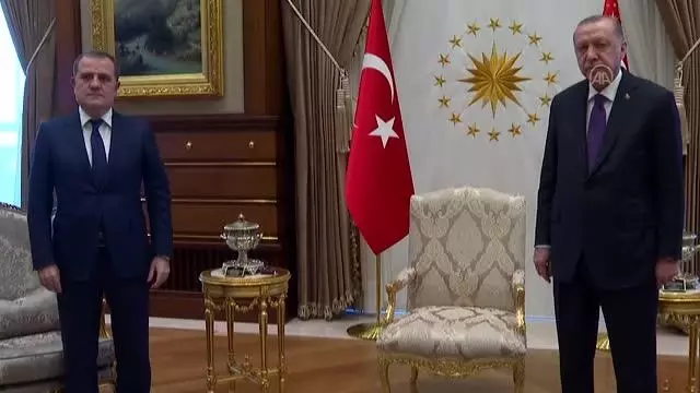 Cumhurbaşkanı Erdoğan, Gagavuz Özerk Yeri Başkanı Irina Vlah'ı kabul etti Cumhurbaşkanı Erdoğan, Gagavuz Özerk Yeri Başkanı Irina Vlah'ı kabul etti