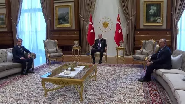 Cumhurbaşkanı Erdoğan, Gagavuz Özerk Yeri Başkanı Irina Vlah'ı kabul etti Cumhurbaşkanı Erdoğan, Gagavuz Özerk Yeri Başkanı Irina Vlah'ı kabul etti