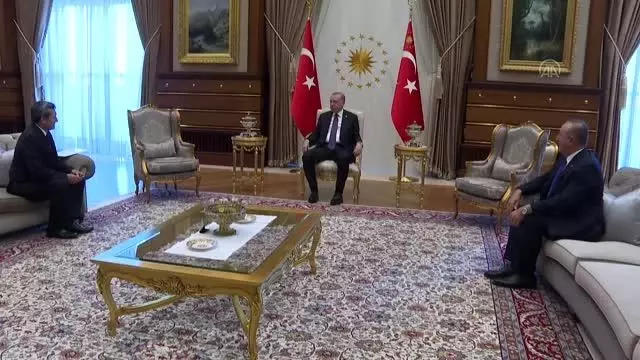 Son dakika haberleri... Cumhurbaşkanı Erdoğan, Azerbaycan Dışişleri Bakanı Bayramov'u kabul etti Son dakika haberleri... Cumhurbaşkanı Erdoğan, Azerbaycan Dışişleri Bakanı Bayramov'u kabul etti