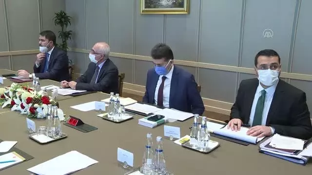 Son dakika haberi | Cumhurbaşkanı Yardımcısı Oktay, bakanlar Abdulhamit Gül, Murat Kurum ile TOBB Başkanı Hisarcıklıoğlu'nu kabul etti Son dakika haberi | Cumhurbaşkanı Yardımcısı Oktay, bakanlar Abdulhamit Gül, Murat Kurum ile TOBB Başkanı Hisarcıklıoğlu'nu kabul etti