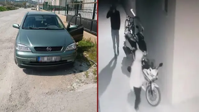 Hayırsız evlat 4 gün arayla babasının motoru ve arabasını çaldı Hayırsız evlat 4 gün arayla babasının motoru ve arabasını çaldı